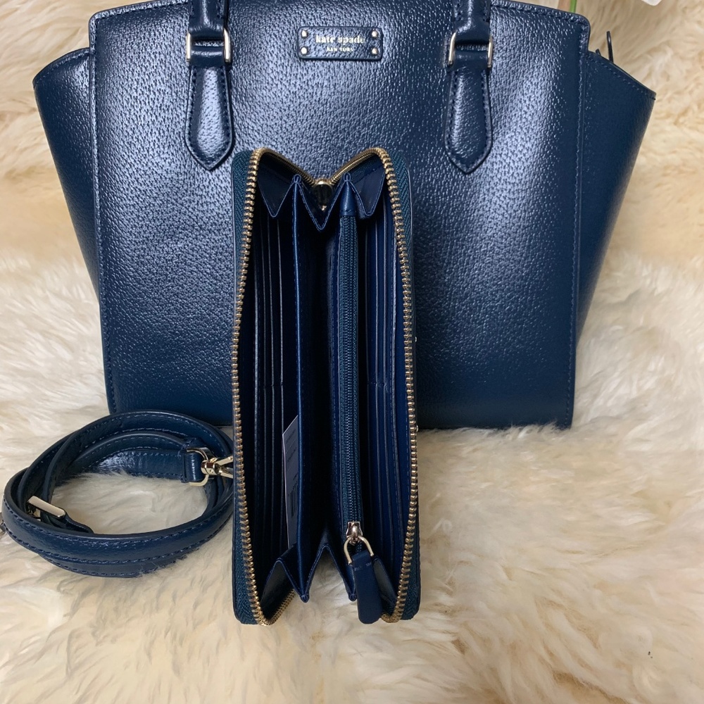 Kate Spade Jeanne Medium Satchel and Wallet - Picture 6 of 8